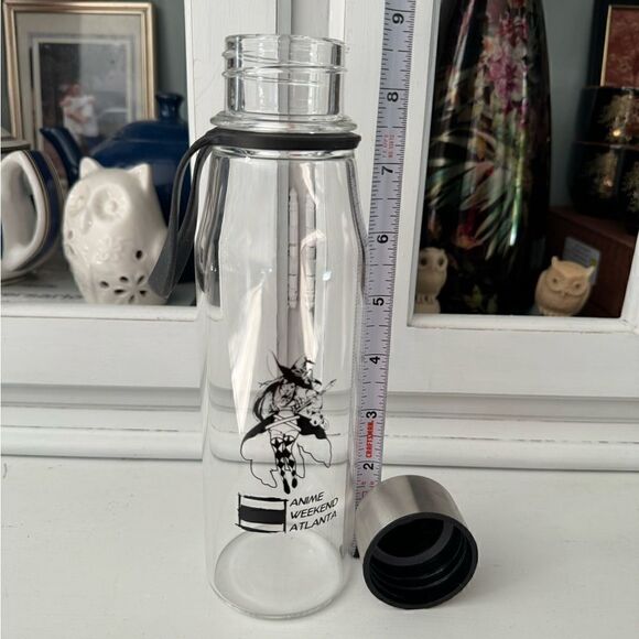 Anime Weekend Atlanta Glass Water Bottle Cold Beverage Container - Picture 7 of 7